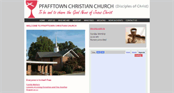 Desktop Screenshot of pfafftownchristian.org